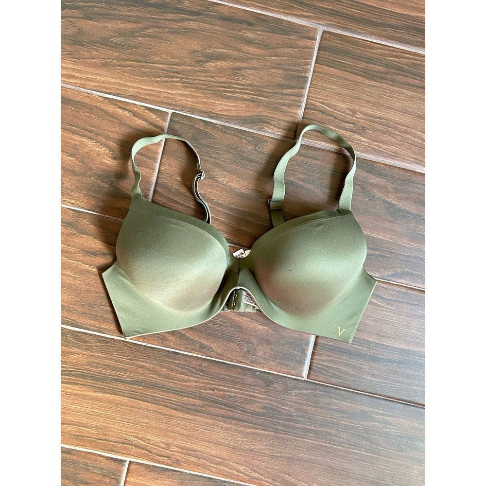 Victoria's Secret Bra Women's 34C  Green Push Up perfect shape